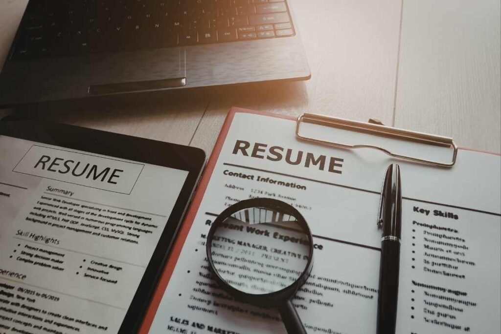 resume formats and templates for freshers